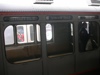 Old subway car
